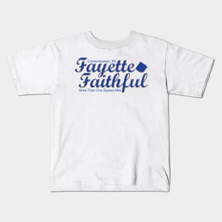 Fayette Faithful White Kids T-Shirt